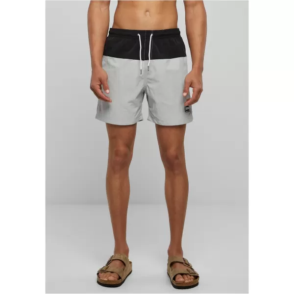  Pánské kraťasy URBAN CLASSICS TB1026 LIGHT ASPHALT/BLACK 