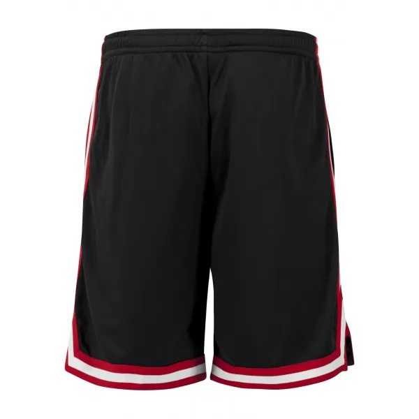  Pánské kraťasy URBAN CLASSICS TB243 BLACK/RED/WHITE 