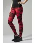Dámské legíny URBAN CLASSICS TB1331 RED CAMO