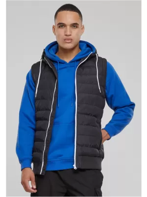 Pánská vesta URBAN CLASSICS TB510 BLACK/WHITE