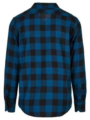 Pánská košile URBAN CLASSICS TB297 BLUE/BLACK