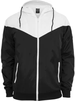 Pánská bunda URBAN CLASSICS TB148 BLACK/WHITE