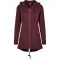 Dámská mikina URBAN CLASSICS TB1075 RED WINE