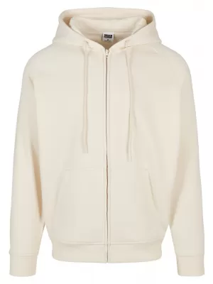 Pánská mikina URBAN CLASSICS TB014C WHITE/SAND