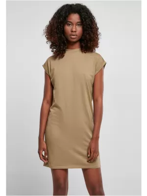 Dámské šaty URBAN CLASSICS TB1910 KHAKI