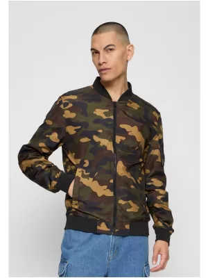 Pánská bunda URBAN CLASSICS TB1617 WOOD CAMO