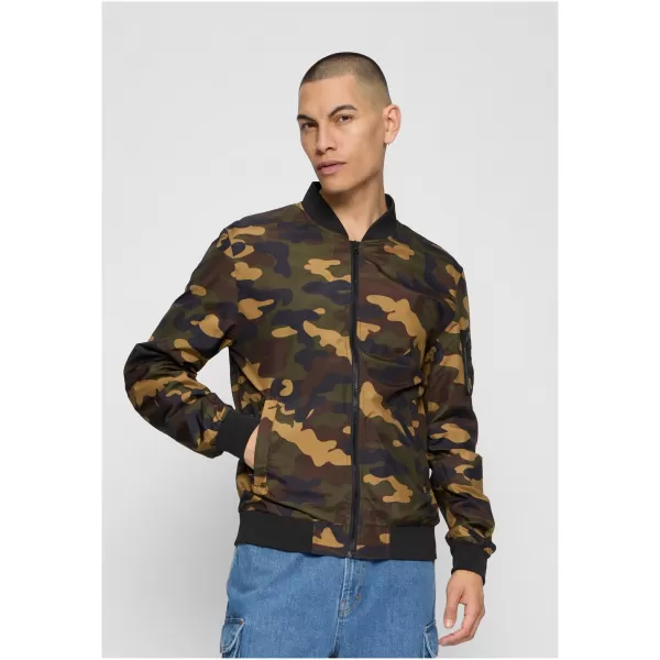  Pánská bunda URBAN CLASSICS TB1617 WOOD CAMO 