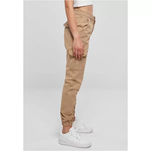  Dámské kalhoty URBAN CLASSICS TB3048 UNION BEIGE 