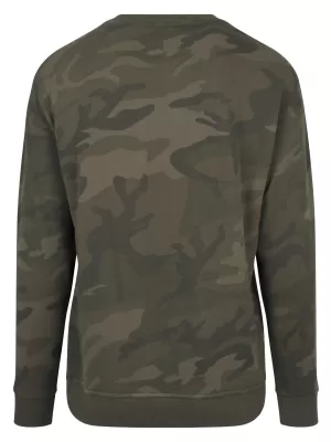 Pánská mikina URBAN CLASSICS TB1782 OLIVE CAMO