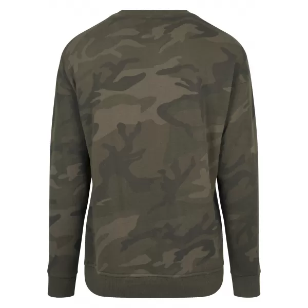  Pánská mikina URBAN CLASSICS TB1782 OLIVE CAMO 