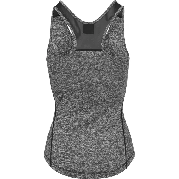  Dámské tílko URBAN CLASSICS TB1657 CHARCOAL/WHITE/BLACK 