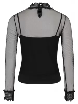 Dámská halenka URBAN CLASSICS TB2324 BLACK