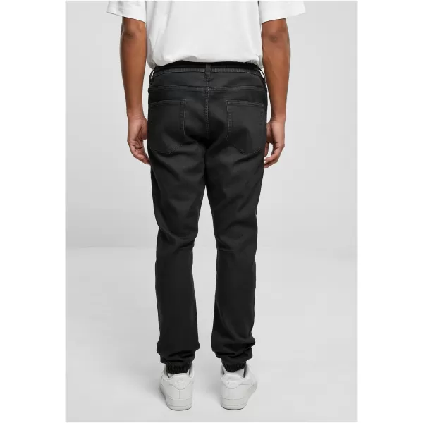  Pánské kalhoty URBAN CLASSICS TB1794 REALBLACK WASHED 