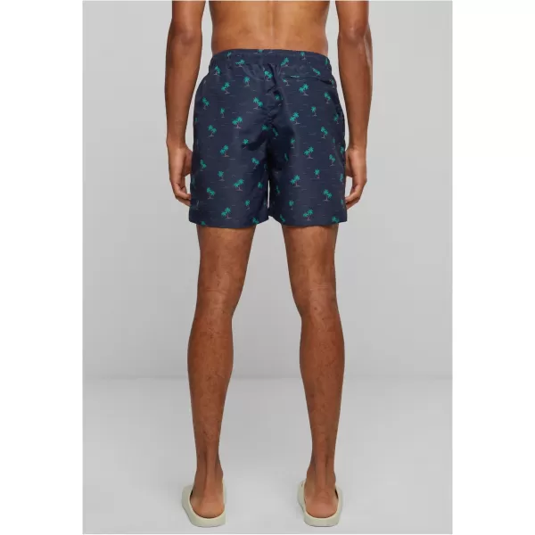  Pánské kraťasy URBAN CLASSICS TB2679 ISLAND AOP 