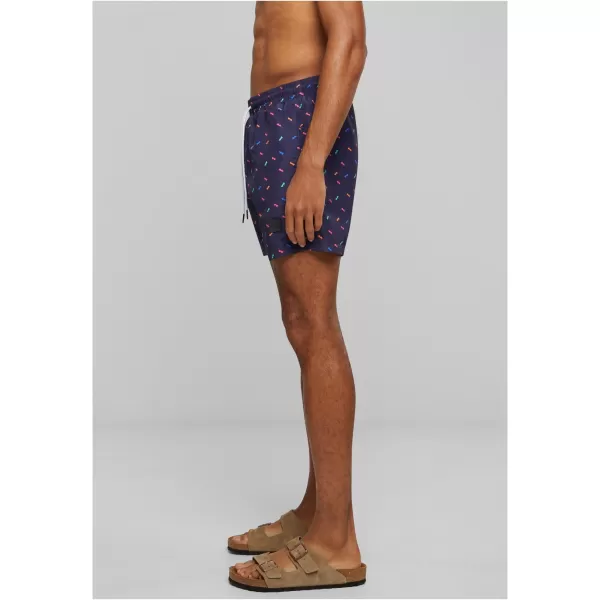  Pánské kraťasy URBAN CLASSICS TB2679 SUNGLASSES AOP 