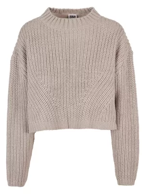 Dámský svetr URBAN CLASSICS TB2359 WARM GREY