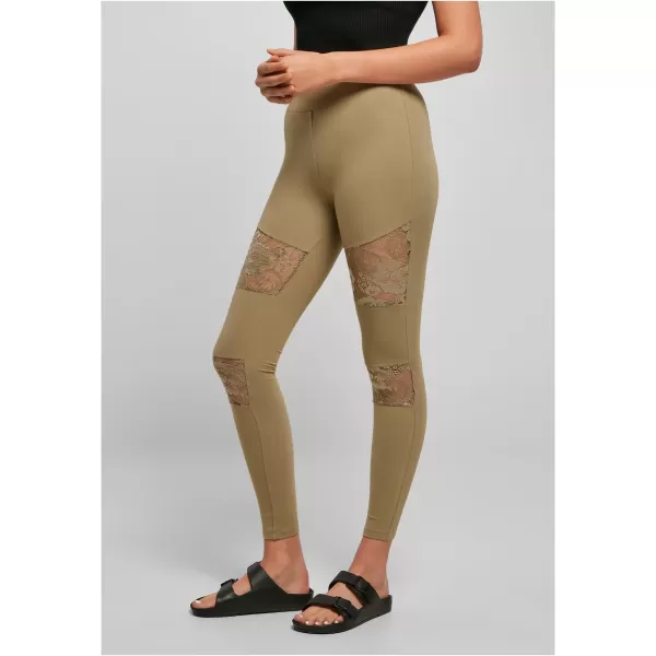  Dámské legíny URBAN CLASSICS TB2593 KHAKI 