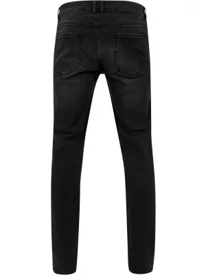 Pánské kalhoty URBAN CLASSICS TB1437 BLACK WASHED