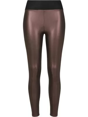 Dámské legíny URBAN CLASSICS TB3001 RED WINE