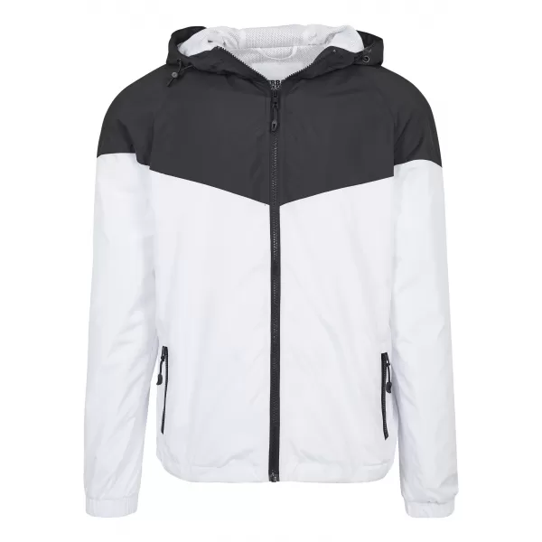  Pánská bunda URBAN CLASSICS TB2107 BLACK/WHITE 