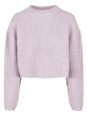 Dámský svetr URBAN CLASSICS TB2359 SOFT LILAC