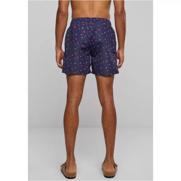  Pánské kraťasy URBAN CLASSICS TB2679 SUNGLASSES AOP 