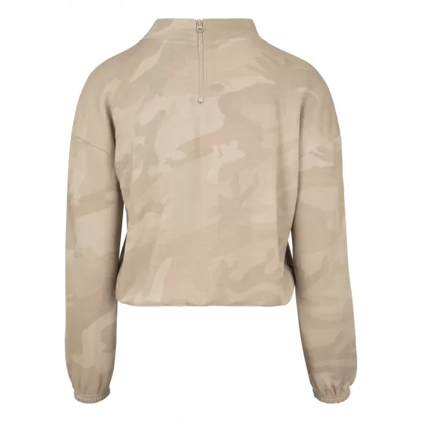  Dámská mikina URBAN CLASSICS TB1722 SAND CAMO 