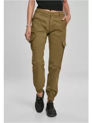 Dámské kalhoty URBAN CLASSICS TB3048 SUMMER OLIVE