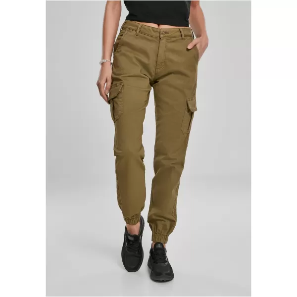  Dámské kalhoty URBAN CLASSICS TB3048 SUMMER OLIVE 