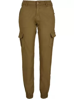 Dámské kalhoty URBAN CLASSICS TB3048 SUMMER OLIVE