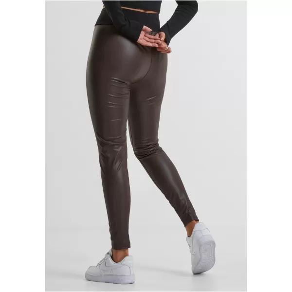  Dámské legíny URBAN CLASSICS TB3001 BROWN 