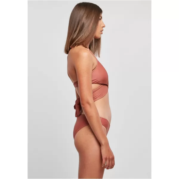  Dámské plavky URBAN CLASSICS TB1486 TERRACOTTA 