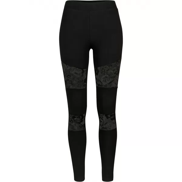  Dámské legíny URBAN CLASSICS TB2593 BLACK 