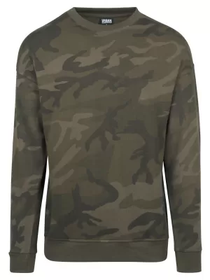 Pánská mikina URBAN CLASSICS TB1782 OLIVE CAMO