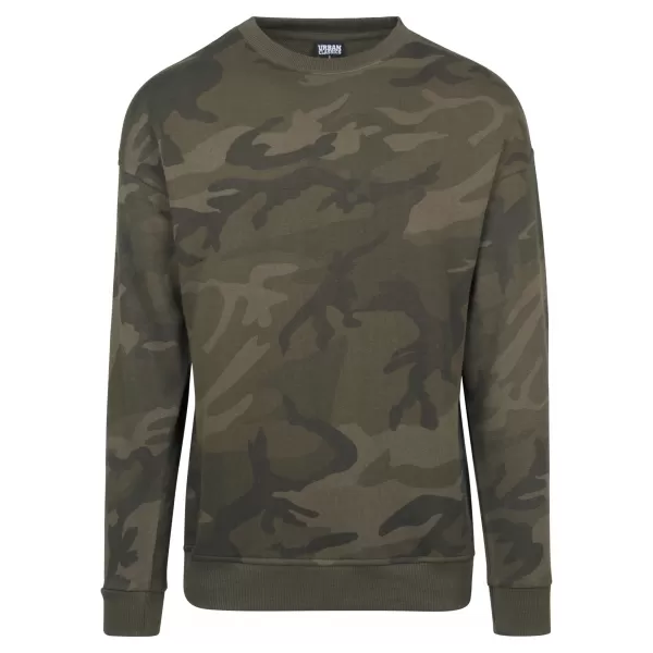  Pánská mikina URBAN CLASSICS TB1782 OLIVE CAMO 