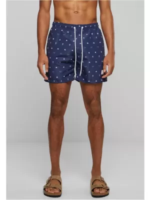 Pánské kraťasy URBAN CLASSICS TB2679 SKULLANDYACHT AOP