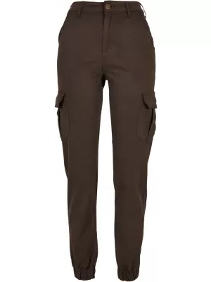 Dámské kalhoty URBAN CLASSICS TB3048 BROWN