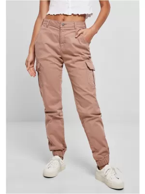 Dámské kalhoty URBAN CLASSICS TB3048 DUSK ROSE