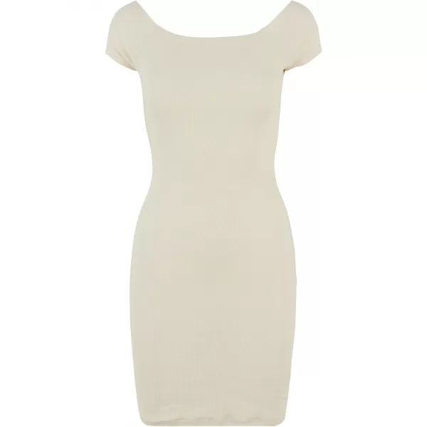  Dámské šaty URBAN CLASSICS TB1501 WHITE/SAND 