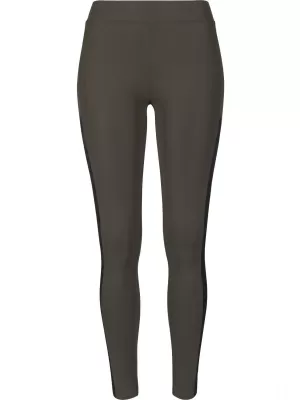 Dámské legíny URBAN CLASSICS TB2363 DARK OLIVE/BLACK CAMO