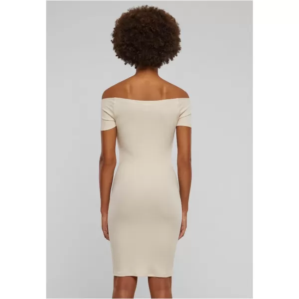  Dámské šaty URBAN CLASSICS TB1501 WHITE/SAND 