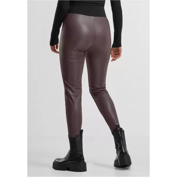  Dámské legíny URBAN CLASSICS TB3001 RED WINE 