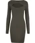 Dámské šaty URBAN CLASSICS TB1742 OLIVE