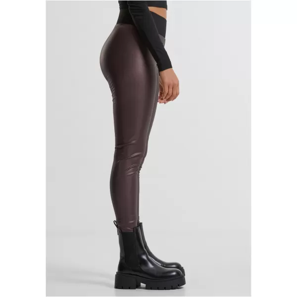  Dámské legíny URBAN CLASSICS TB3001 RED WINE 