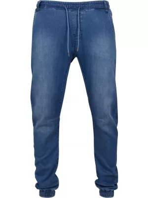 Pánské kalhoty URBAN CLASSICS TB1794 BLUE WASHED