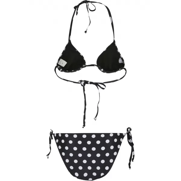  Dámské plavky URBAN CLASSICS TB2796 POLKADOTS BLACK 