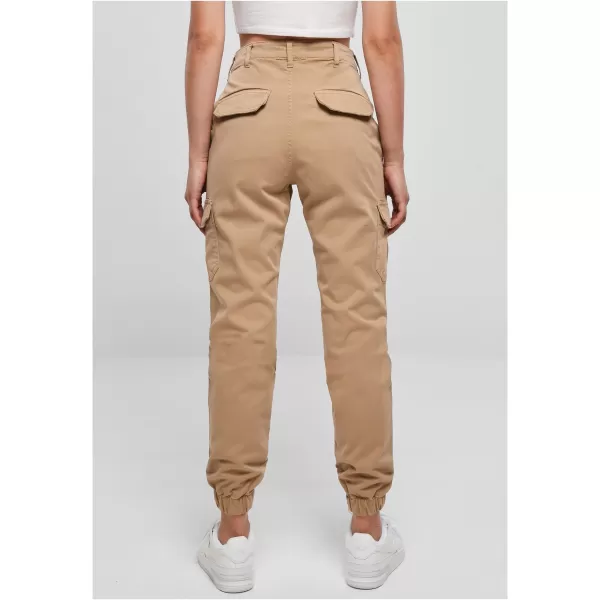  Dámské kalhoty URBAN CLASSICS TB3048 UNION BEIGE 