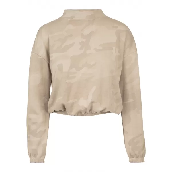  Dámská mikina URBAN CLASSICS TB1722 SAND CAMO 