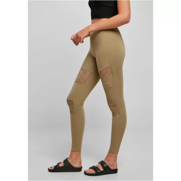  Dámské legíny URBAN CLASSICS TB2593 KHAKI 