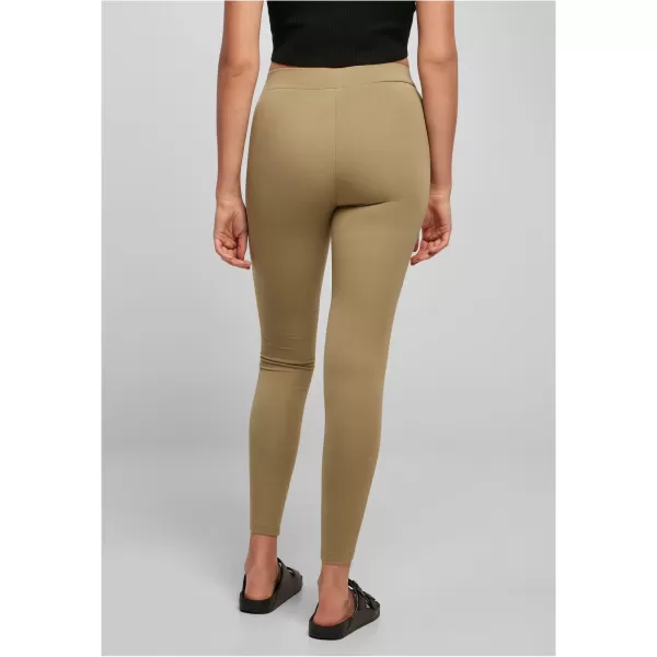  Dámské legíny URBAN CLASSICS TB2593 KHAKI 